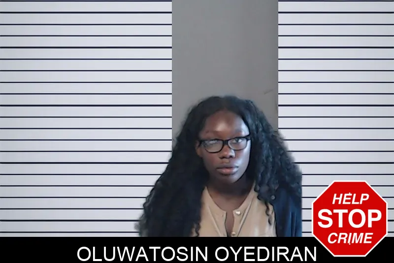 Oluwatosin Oyediran mugshot