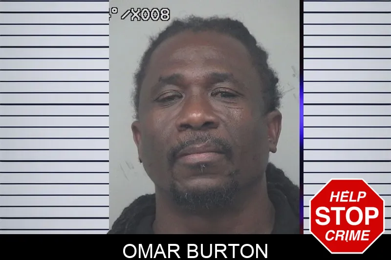 Omar Burton mugshot