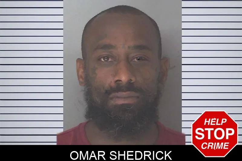 Omar Shedrick mugshot