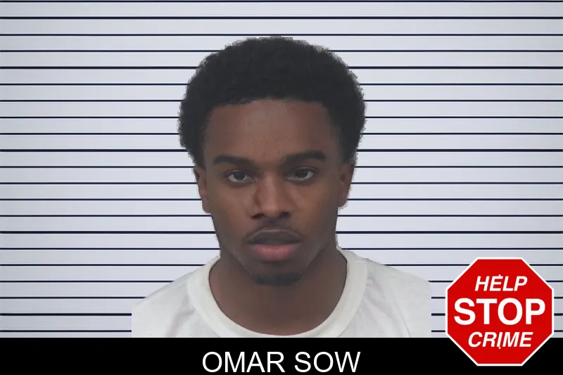Omar Sow mugshot