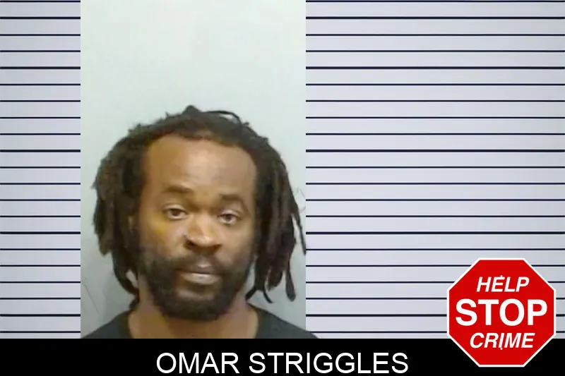 Omar Striggles mugshot
