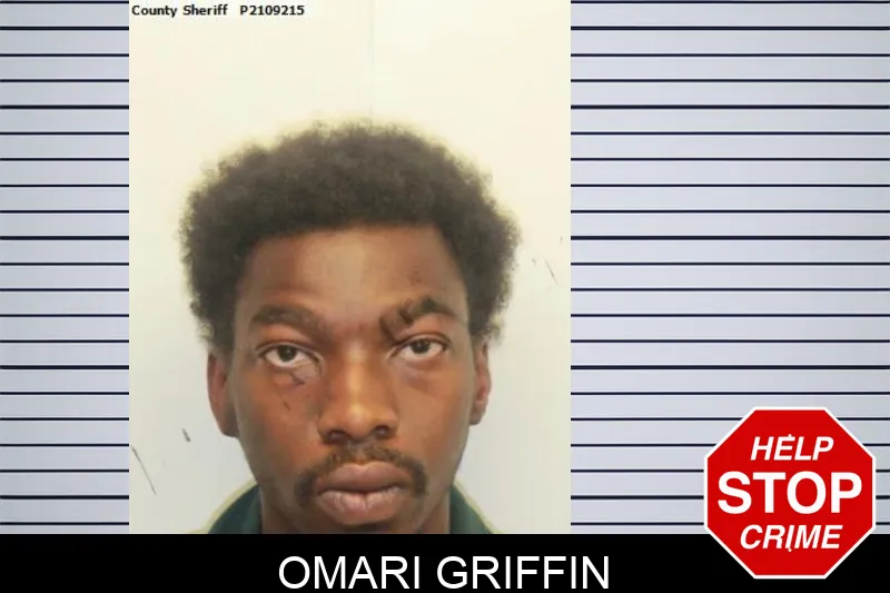 Omari Griffin mugshot