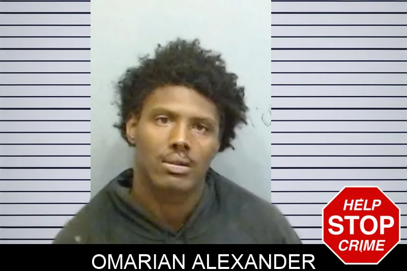 Omarian Alexander mugshot