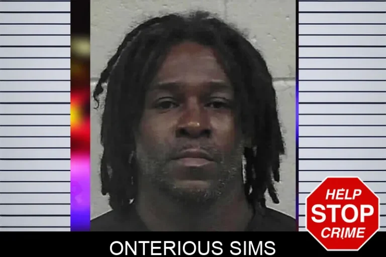 Onterious Sims mugshot – Butts County , Georgia Onterious Sims