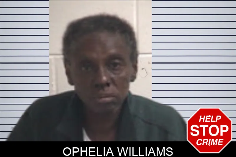 Ophelia Williams mugshot