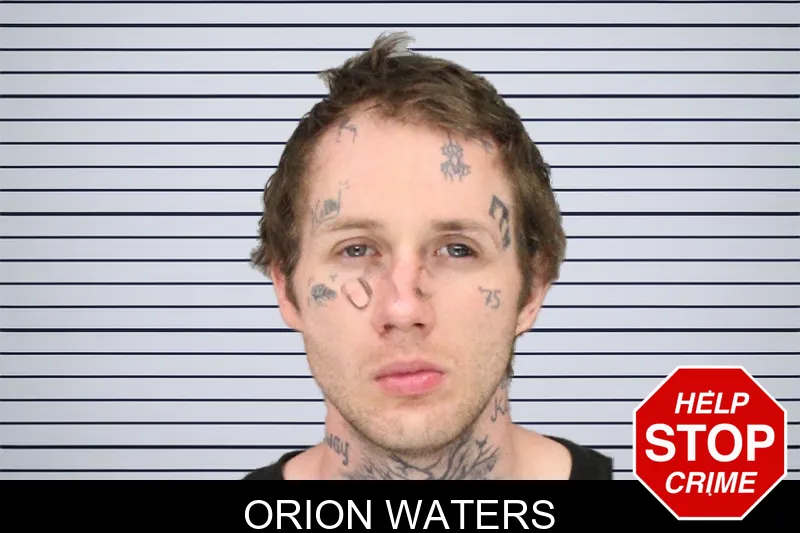 Orion Waters mugshot