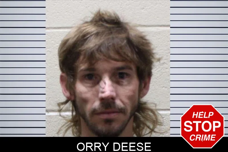 Orry Deese mugshot