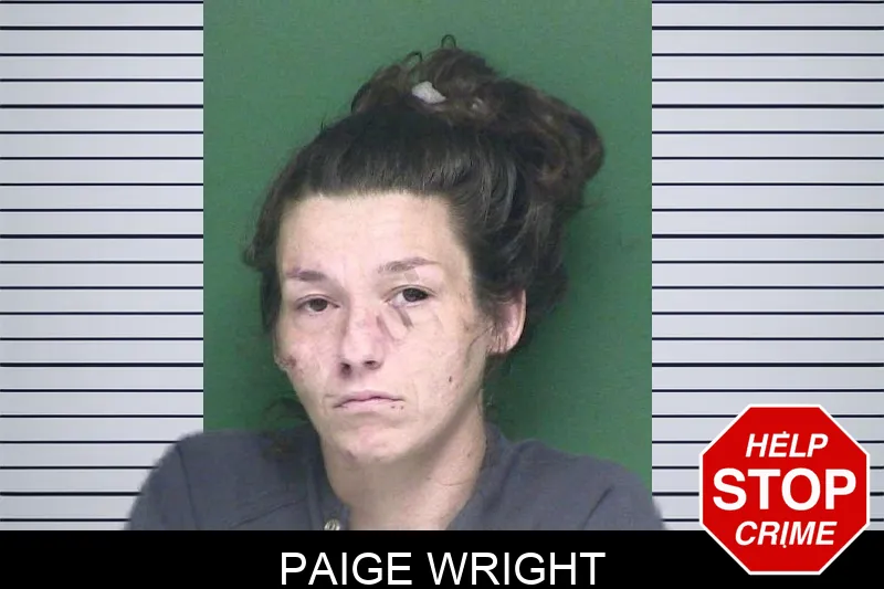 Paige Wright mugshot