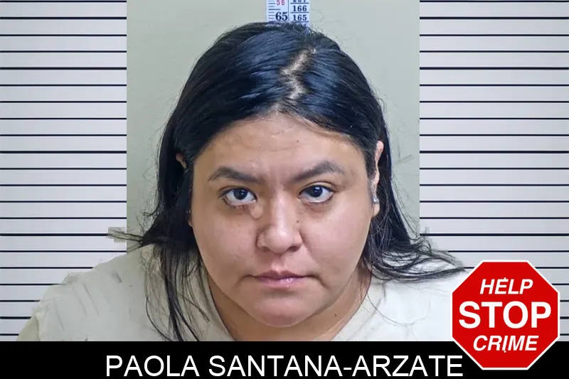 Paola Santana-Arzate mugshot