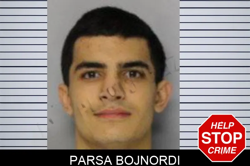 Parsa Bojnordi mugshot