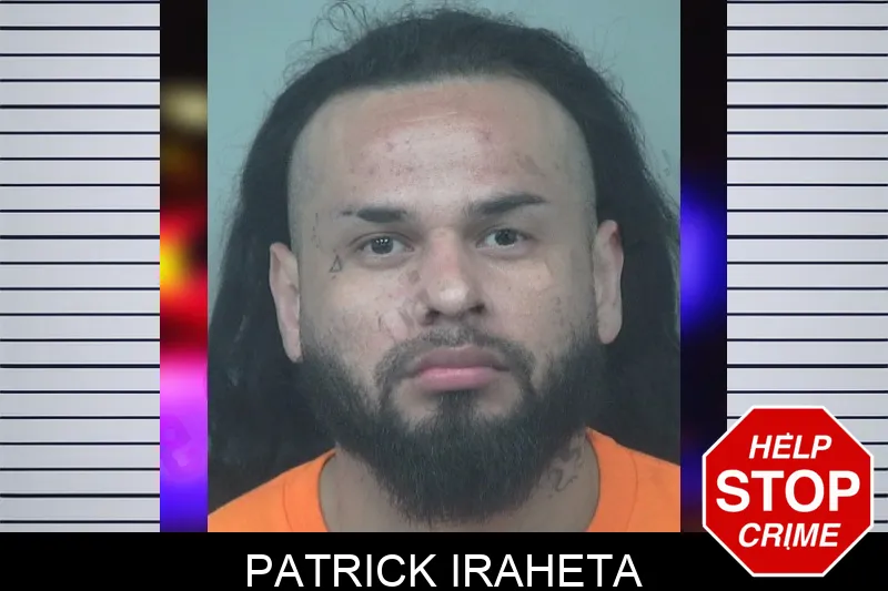 Patrick Iraheta mugshot