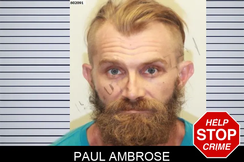 Paul Ambrose mugshot