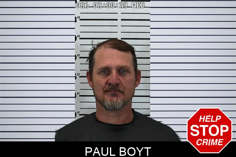 Paul Boyt mugshot