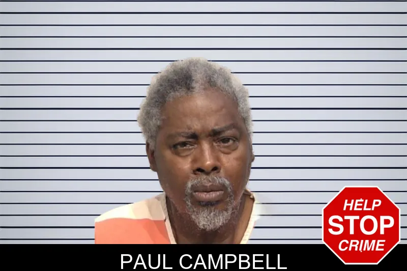 Paul Campbell mugshot