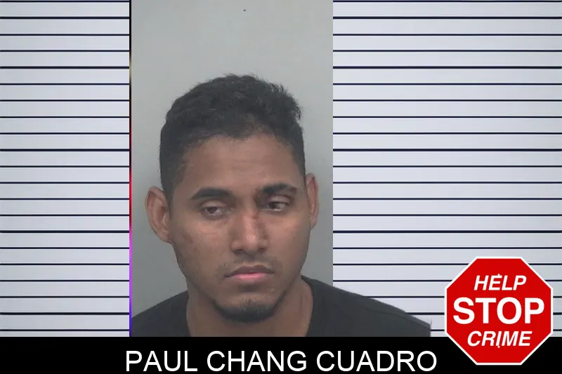 Paul Chang Cuadro mugshot