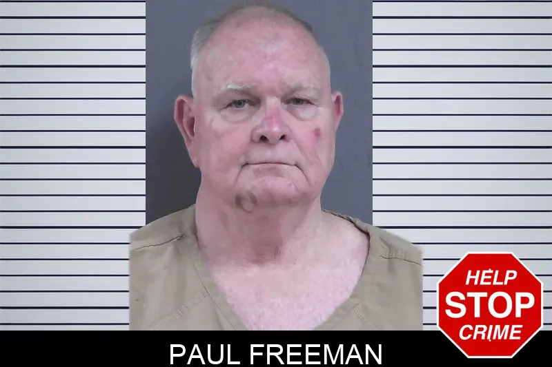 Paul Freeman mugshot