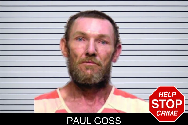 Paul Goss mugshot