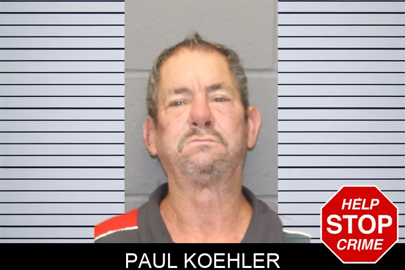 Paul Koehler mugshot