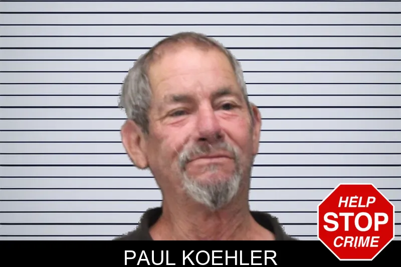 Paul Koehler mugshot