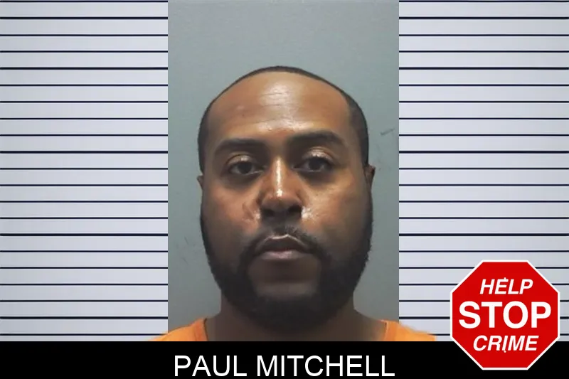 Paul Mitchell mugshot