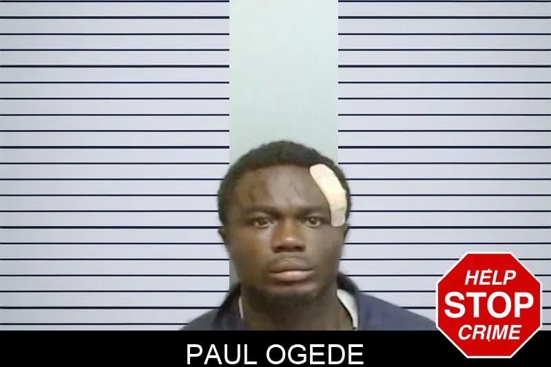 Paul Ogede mugshot