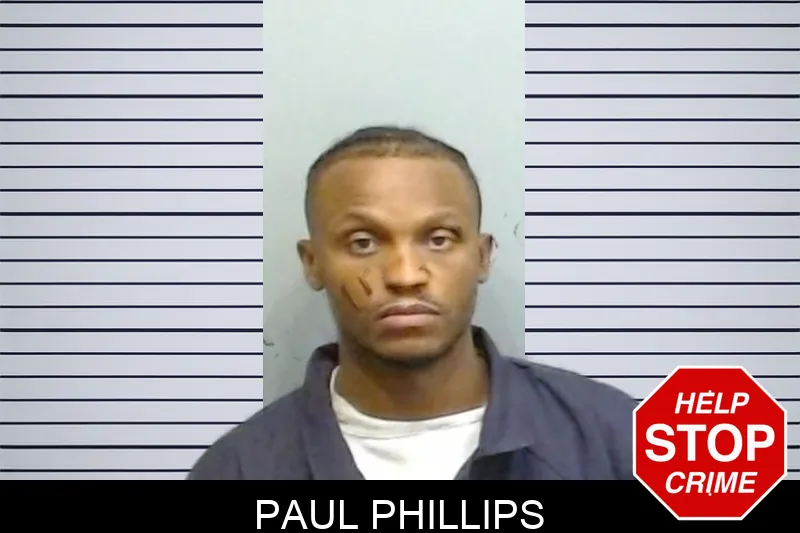 Paul Phillips mugshot