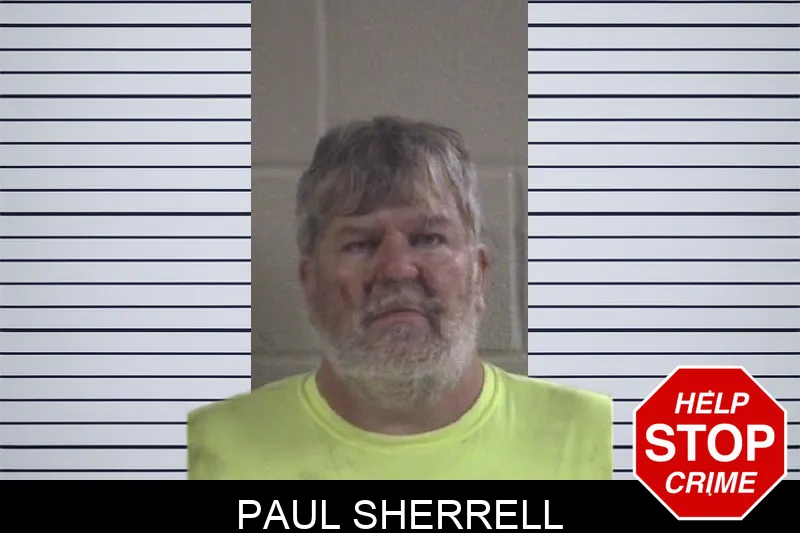 Paul Sherrell mugshot