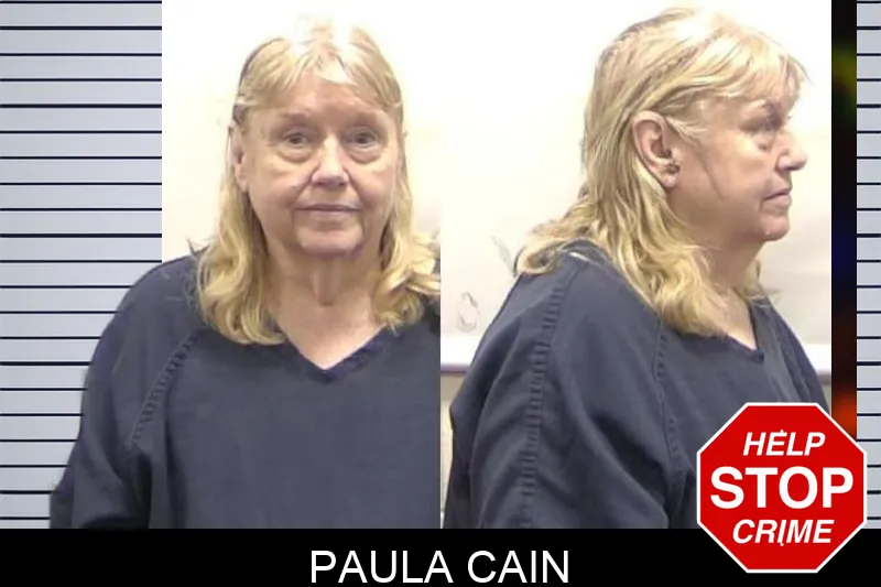 Paula Cain mugshot