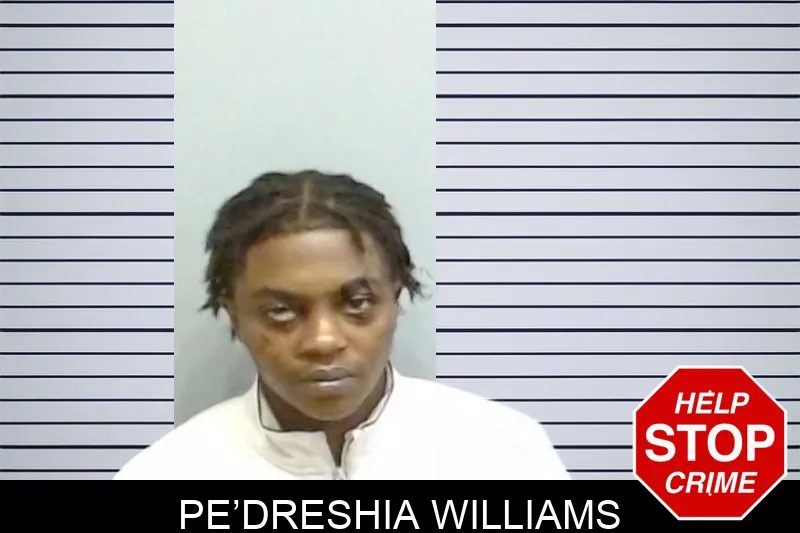 Pe’Dreshia Williams mugshot