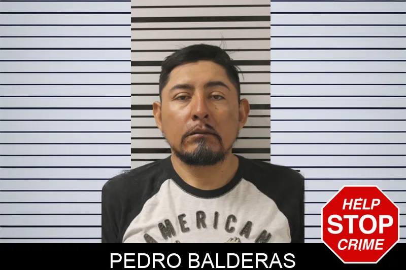Pedro Balderas mugshot