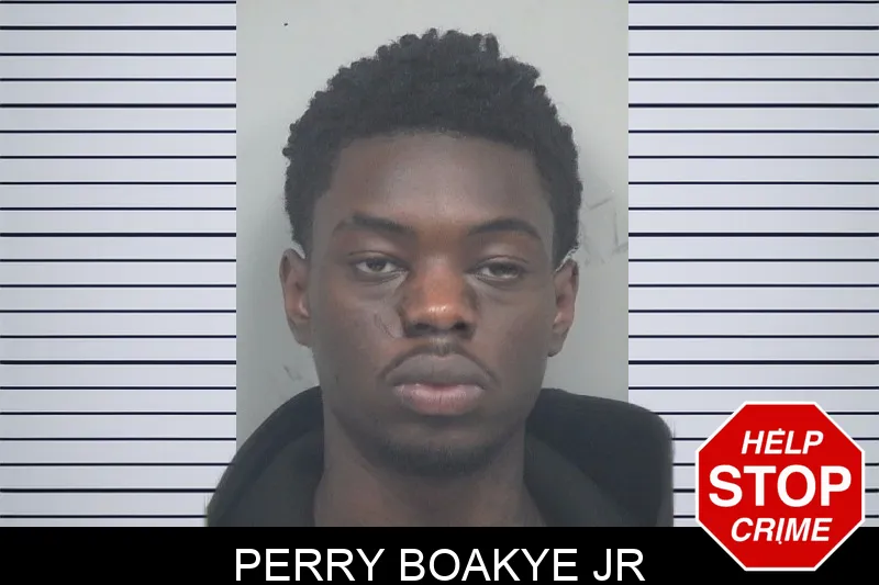 Perry Boakye Jr mugshot