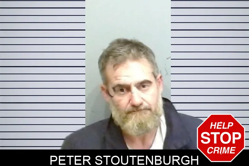 Peter Stoutenburgh mugshot