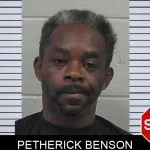 Petherick Benson mugshot