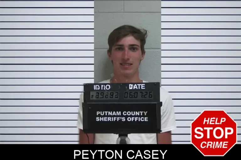 Peyton Casey mugshot – Putnam County , Georgia Peyton Casey