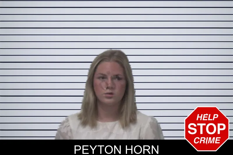 Peyton Horn mugshot