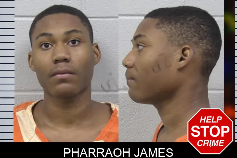 Pharraoh James mugshot