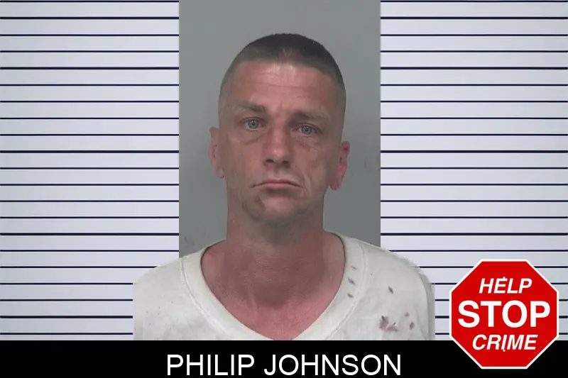Philip Johnson mugshot