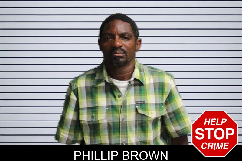 Phillip Brown mugshot