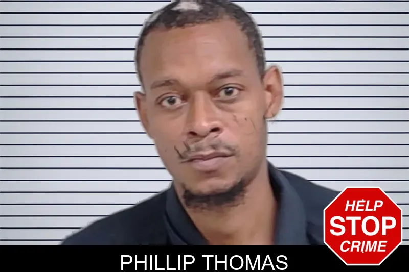 Phillip Thomas mugshot