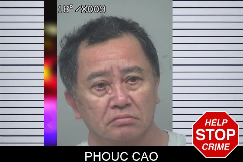 Phouc Cao mugshot