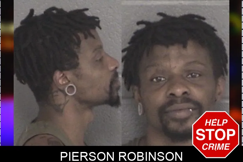 Pierson Robinson mugshot