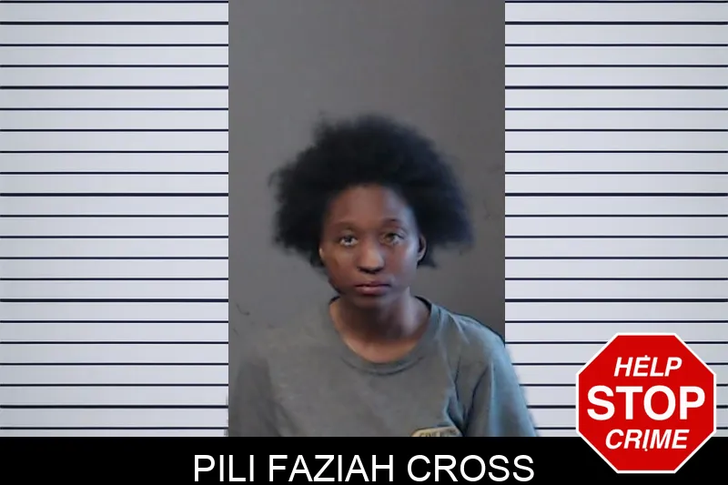 Pili Faziah Cross mugshot