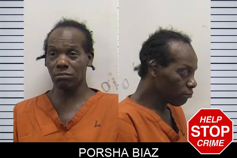 Porsha Biaz mugshot