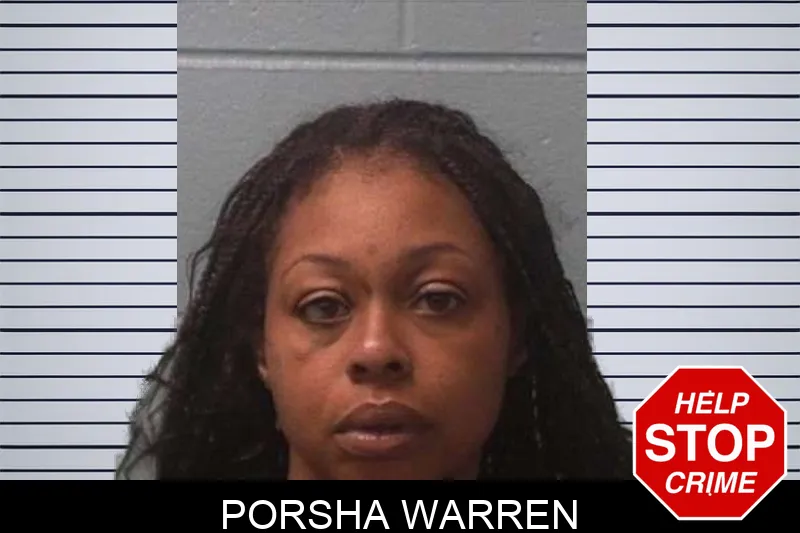 Porsha Warren mugshot