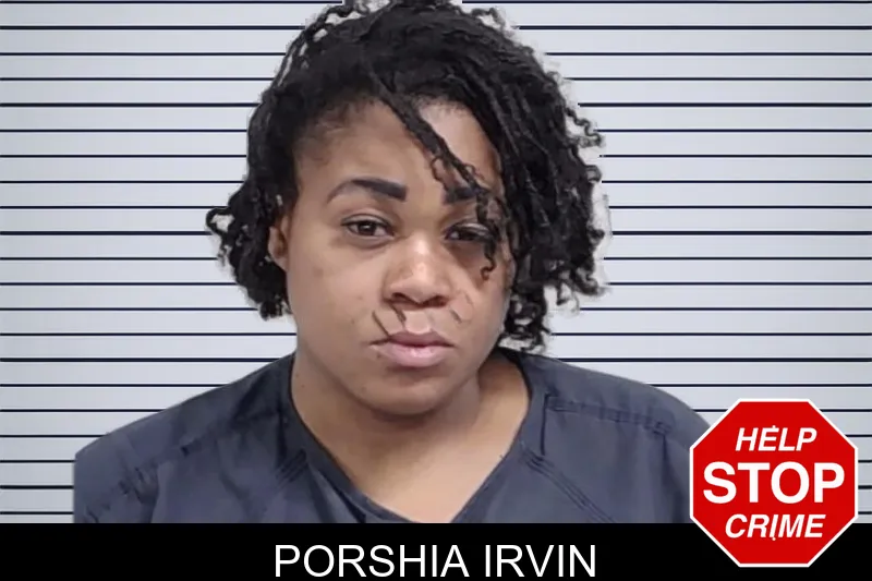 Porshia Irvin mugshot