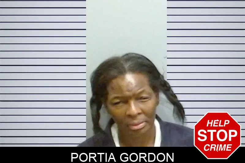 Portia Gordon mugshot