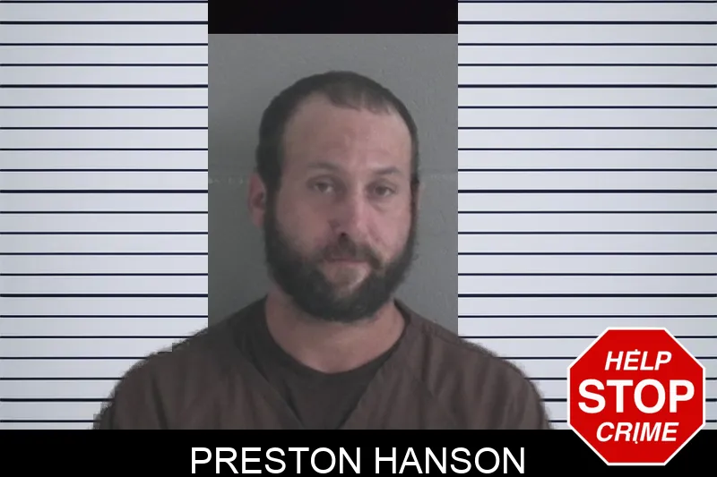 Preston Hanson mugshot