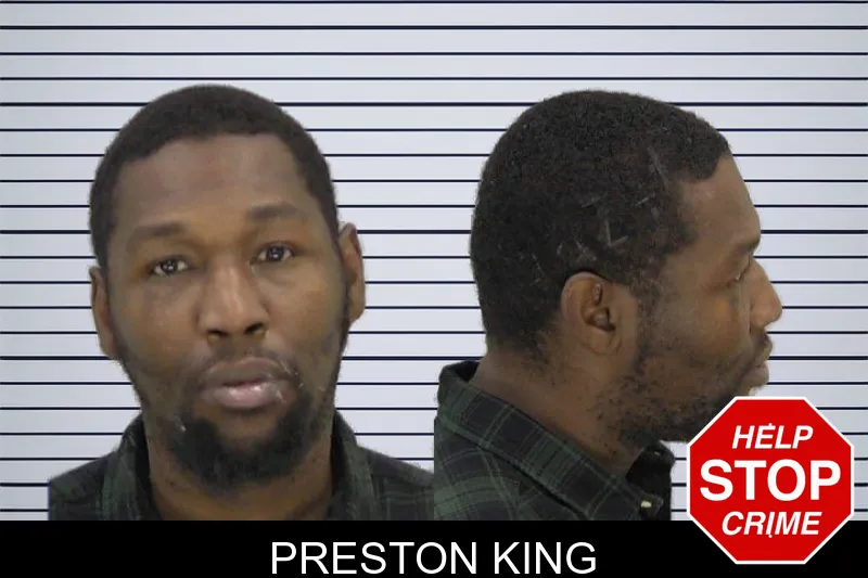Preston King mugshot