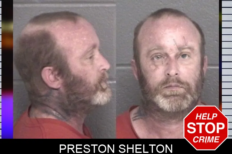 Preston Shelton mugshot