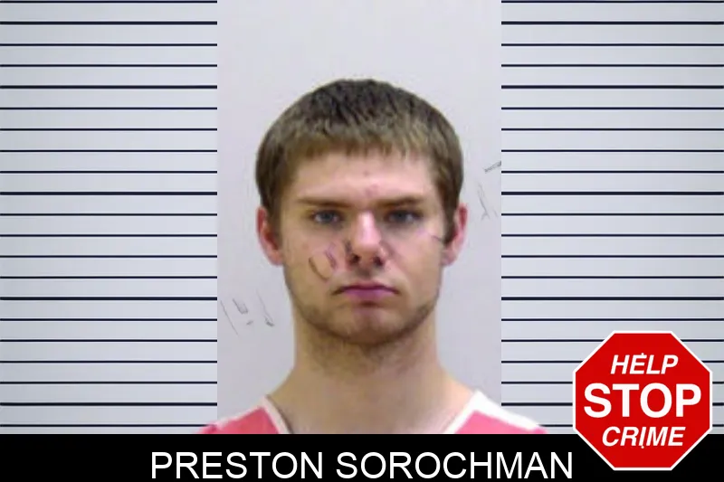 Preston Sorochman mugshot